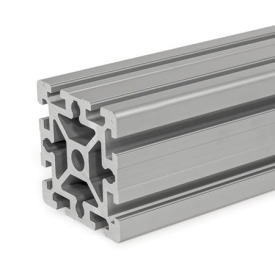 GN 10b Aluminum Profiles, b-Modular System, with Open Slots on All Sides, Profile Type Heavy Profile size: B-909010S<br />Finish: N - Anodized finish, natural color