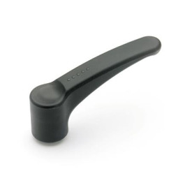 EN 601 Plastic Clamping Levers, Plain, Square, or Tapped Bore Type, with Brass Components, Ergostyle® 