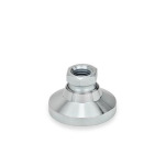 Steel Leveling Feet, Tapped Socket Type, with or without Plastic / Rubber Cap