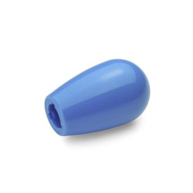 EN 719.2 Plastic Domed Gear Lever Knobs, Tapped or Press-On Type Color: BL - Blue, RAL 5024, shiny finish