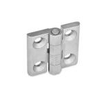 Stainless Steel Hinges, with Countersunk Bores or Threaded Studs