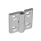 GN 237 Bisagras de zinc fundido a presión o aluminio, con orificios avellanados o espárragos roscados Material: AL - Aluminio
Tipo: A - 2x2 orificios para tornillos avellanados
Acabado: EL - Anodizado, color natural