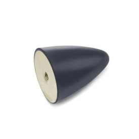 GN 353.2 Rubber Vibration / Shock Absorption Mounts, Conical Type, with Steel Components, with Tapped Hole 