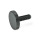 GN 653.10 Tornillos de pulgar moleteados de acero, tipo plano, con punta de latón o plástico Material de tornillo: ST - Acero
Werkstoff1: KU - Plástico (poliacetal POM)