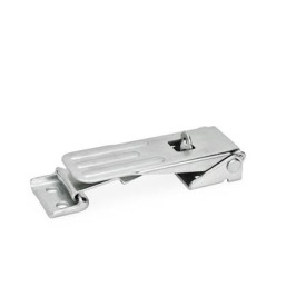 GN 821 Steel / Stainless Steel, Zinc Plated Toggle Latches Type: SV - For safety with padlock<br />Material: ST - Steel<br />Identification No.: 2 - Short type