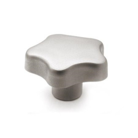 GN 5334 Stainless Steel AISI 304 Star Knobs, with Tapped or Plain Blind Bore 