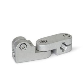 GN 287 Aluminum Swivel Clamp Connector Joints Finish: BL - Plain finish, Matte shot-blasted finish