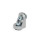 GN 41b Soportes angulares giratorios de aluminio, para perfiles de aluminio (sistema modular b) Longitud l<sub>1</sub>: 28