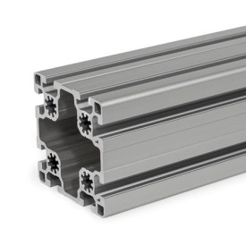 GN 10b Aluminum Profiles, b-Modular System, with Open Slots on All Sides, Profile Type Light Profile size: B-909010L<br />Finish: N - Anodized finish, natural color