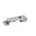 GN 821 Steel / Stainless Steel, Zinc Plated Toggle Latches Type: SV - For safety with padlock
Material: NI - Stainless steel
Identification No.: 2 - Short type