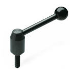 Steel Safety Adjustable Levers, Threaded Stud Type