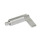 GN 721.6 Stainless Steel Cam Action Indexing Plungers, Lock-Out, with 180° Limit Stop Type: LA - Left hand limit stop