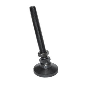  LPST Inch Size, &quot;Level-It&quot;™ Leveling Mounts, Steel Threaded Stud Type Type: C2 - Steel base, black oxide finish