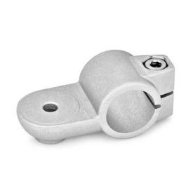 GN 278 Conectores de abrazadera giratoria, de aluminio Tipo: OZ - Sin ranura de centrado (suave)<br />Acabado: BL - Acabado liso, Acabado granallado mate