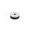 GN 338 Steel Disks with Cover Cap, for use as Device Bases / Glides / Screw Covers Type: KR - With cover cap, non-slip