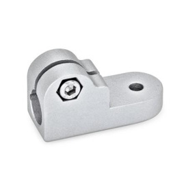 GN 275 Conectores de abrazadera giratoria, de aluminio Acabado: BL - Acabado liso, Acabado granallado mate