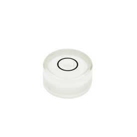 GN 2281 Niveles de burbuja de ojo de buey de aluminio / plastico, para instalación en placas y alojamientos Acabado / material: KT - Plástico<br />Relleno: K - Incoloro, transparente<br />Identificación núm.: 1 - Sin anillo de contraste
