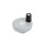 GN 923 Volantes de disco sólido de cara plana de aluminio, con revestimiento de plástico, con o sin empuñadura giratoria Tipo: R - Con empuñadura giratorio
Color: SR - Plateado, RAL 9006, acabado texturizado
Bildvarianten: 50...63