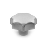 Stainless Steel AISI CF-8 Star Knobs, Blank Type
