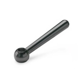 DIN 99 Steel Clamping Levers, Tapped or Plain Bore Type Type: N - Angled lever with tapped bore