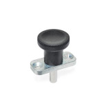 Indexing Plungers with Stainless Steel Plunger Pin, Non Lock-Out, Plate Mount