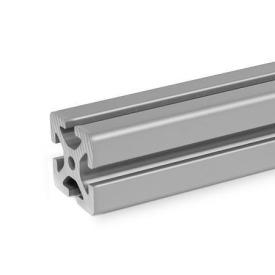 GN 10i Aluminum Profiles, i-Modular System, with Open Slots on All Sides, Profile Type Heavy Profile size: I-40408S<br />Finish: N - Anodized finish, natural color