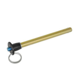  RP 200 Pasadores de fijación con bolas de aluminio, con vástago de acero, con anillo de protección contra pérdida 