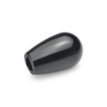 Plastic Domed Gear Lever Knobs, Tapped or Press-On Type