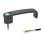 GN 422 Jaladeras en &quot;U&quot; para gabinete en zinc fundido a presión, con función de conmutación de potencia, con cable de PUR Tipo: T1 - Con 1 botón
Acabado: SW - Negro, RAL 9005, acabado texturizado