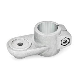 GN 274 Conectores de abrazadera giratoria, de aluminio Tipo: MZ - Con ranura de centrado<br />Acabado: BL - Acabado liso, Acabado granallado mate