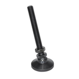  MLPST Metric Size, &quot;Level-It&quot;™ Leveling Mounts, Steel Threaded Stud Type Type: C2 - Steel base, black oxide finish