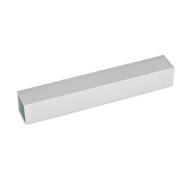 GN 990 Aluminum Construction Tubes, Round or Square, for Connector Clamps Finish: EL - Anodized finish, natural color<br />d<sub>1</sub> / s<sub>1</sub>: V - Square