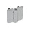 GN 237 Bisagras de zinc fundido a presión o aluminio, con orificios avellanados o espárragos roscados Material: ZD - Zinc fundido a presión
Tipo: C - 2x2 espárragos roscados
Acabado: SR - Plateado, RAL 9006, acabado texturizado