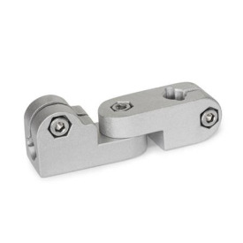 GN 283 Aluminum Swivel Clamp Connector Joints Finish: BL - Plain finish, Matte shot-blasted finish