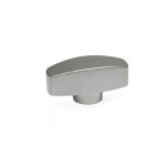 Stainless Steel Wing Nuts, with Tapped Blind Bore