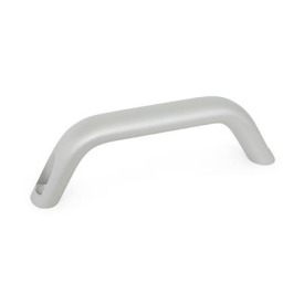 GN 565.3 Aluminum Cabinet U-Handles, with Tapped or Counterbored Through Holes Type: B - Mounting from the operator's side<br />Finish: EL - Anodized finish, natural color
