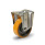 EN 22887 Steel Medium Duty Casters, Polyurethane Wheel Tread, Cast Iron Wheel Core, Medium Version Bearing type: K - Annular ball bearing
Bracket type: B - Rigid bracket
Coding: M - Medium version
Bracket type: ST - Steel sheet metal, zinc plated