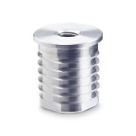 Aluminum Threaded Tube Ends, Round or Square Type