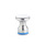 GN 75.6 Stainless Steel Mushroom Shaped Knobs, with Tapped Hole or Threaded Stud, Hygienic Design Type: D - With tapped hole
Finish: PL - Polished finish (Ra < 0.8 µm)
Sealing ring material: E - EPDM
