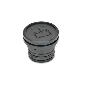 EN 748 Plastic Fluid Fill Plugs, with or without Dipstick, Push-Fit Type Type: A - Without dipstick<br />Identification no.: 2 - With vent hole