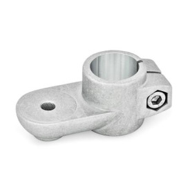 GN 274 Conectores de abrazadera giratoria, de aluminio Tipo: OZ - Sin ranura de centrado (suave)<br />Acabado: BL - Acabado liso, Acabado granallado mate