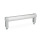 GN 333.1 Jaladeras tubulares de aluminio, con patas rectas de zinc fundido a presión Tipo: B - Montaje por el lado del operador (solo para d<sub>1</sub> = 28 mm)
Acabado: ES - Anodizado, color natural